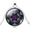 LIEBE ENGEL Vintage Silver Color Chain OM Symbol Buddhism Zen Pendant Necklace Jewelry Classic Necklace Online Shopping India