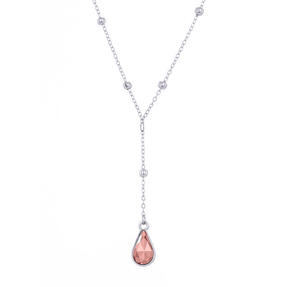 LIKGREAT Celtics Knot Wicca Triquetra Pendant Necklace Pearl Crystal Rhinestone Chain Choker Necklaces for Women Vintage Jewelry