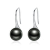 Hot Sale 925 Sterling Silver Elegant Round Pure Love Pearl Earrings for Women Fine Jewelry Brincos SNSCE037