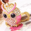 Women Sweater Chain Necklace Owl Design Rhinestones Crystal Pendant Necklaces Jewelry Clothing Accessories Drop Shipping
