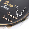 LOVE Letters Stainless Steel Hoop Earrings for Women Korean Stars Charm Earring Jewelry Lover friend Accessories 2022