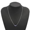 LUSION Simple Turkey Blue Eyes Pendant Necklace For Women Bijoux Maxi Statement Necklaces Collier Choker Jewelry