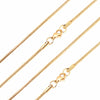LUXUSTEEL Chains Necklace For Women Men High Polished No Fade Stainless Steel Gold Silver Color Snake Twist Long Necklace Collar
