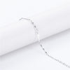 Classic Basic Chain 100% 925 Sterling Silver Lobster Clasp Necklace Chain Fashion Jewelry Accessories Size 45cm/17.7in