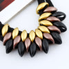 LZHLQ 2022 Pendant Necklace Women Trendy Jewelry Cloth Woven Chain Statement Necklaces Plastic Pendants For Gift