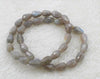 Labradorite black drop faceted 12*8mm bracelet 7.5inch   beads nature blue rabinbow
