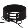 Lace Up Choker Black Velvet Choker Necklace Women Gothic Chokers Neck Boho Jewelry  Harajuku Big Chunky Necklace Collier