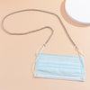Lacteo Female Face Mask Necklace Jewelry For Women Hip Hop Strap Non-slip Mask Chain Rope Holder Cord For Unisex
