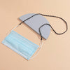 Lacteo Female Face Mask Necklace Jewelry For Women Hip Hop Strap Non-slip Mask Chain Rope Holder Cord For Unisex