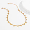 Lacteo Vintage Love Heart Tassel Clavicle Chain Choker Necklace Jewelry For Women 2021 Trendy Chunky Chain Necklace
