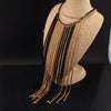 Ladies Neck Fit Collar Choker Women Long Chains Tassels Necklaces & Pendants Statement Jewelry Fashion Accessories CE3172