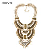 Large Collar Big Choker Necklace Woman Bohemian Ethnic Statement Gypsy Maxi Pendants Necklace Indian Power Necklace For Women