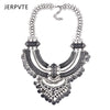 Large Collar Statement Gypsy Necklace Woman Bohemian Ethnic Maxi Choker Necklace Femme Vintage Layered Power Necklace For Women
