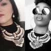 Large Collar Statement Gypsy Necklace Woman Bohemian Ethnic Maxi Choker Necklace Femme Vintage Layered Power Necklace For Women