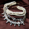 Layered Pearl Jewelry Maxi Necklace Choker Online Shopping Euro-Pop Large Collares Bijouterie