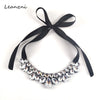 Leanzni  Water droplets resin fashionable dress collocation suits necklace joker woman gift necklace YL5129