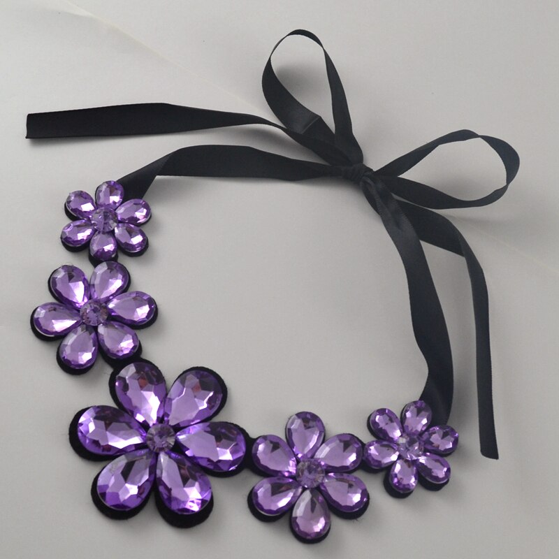 Leanzni   short statement necklace and pendant resin color fashionable woman  necklace gift