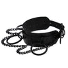 Leather Black Chains Choker Necklace Goth Punk Harajuku Sexy Vegan Collar Necklaces Studded Chokers Bondage Emo Rave Jewelry