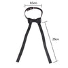 Leather Bow Knot Necklace Collar Punk Bow Tie Neckcloth Clothing Accessories For Women