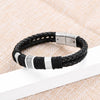 Leather Braided Metal Bracelet Men's and Women's Bracelets Accessories Party Jewelry