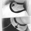 Leather Cross Choker Necklace Chunky Necklace Rock Sexy Cool Punk Goth Gothic Collar Steampunk Necklace Chokers for Women Men
