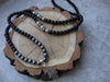 Leather Necklace Men's Necklaces  Boho Necklace  Men's Leather Necklace Feather Necklace