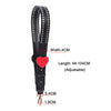 Leather Wide Bag Strap Adjustable Rivet Studded Shoulder Strap Heart Shaped Bag Accessories Shoulder Crossbody Bag Parts Strap