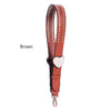 Leather Wide Bag Strap Adjustable Rivet Studded Shoulder Strap Heart Shaped Bag Accessories Shoulder Crossbody Bag Parts Strap