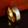 Catholic Blessing Jesus Cross Ring Stainless Steel Religious Christian Ring For Lover's Gift