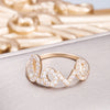 Letter Love CZ Zircon Ring For Women Alphabet Creative Finger Ring Gold Trendy Anniversary Wedding Party Jewelry