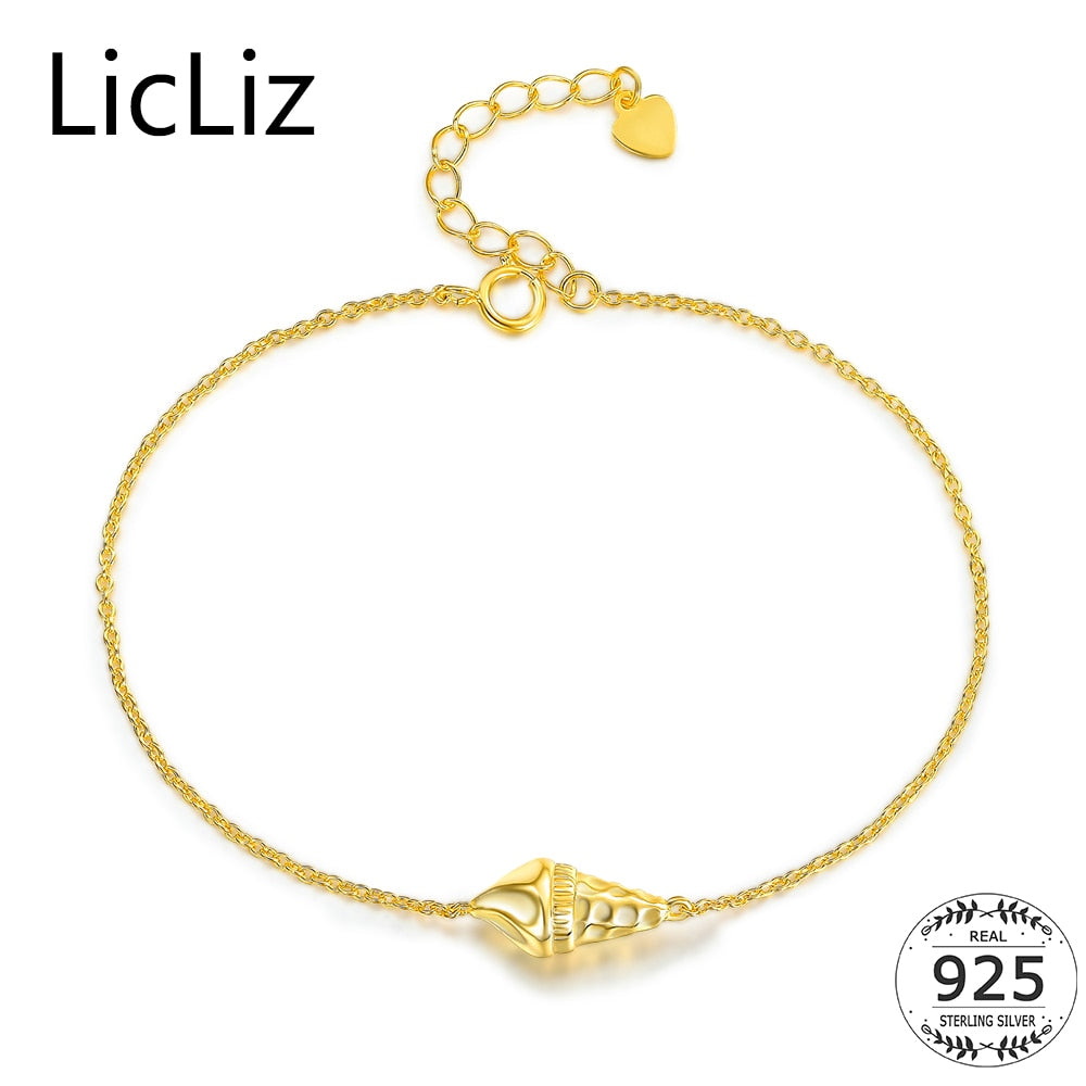 925 Sterling Silver Bracelets For Women Arm Wristband Charm Bracelet Cuffs Silver Link Chain Bracelet Adjustable LB0104