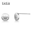 Fashion 925 Sterling Silver Stud Earring for Women Smiley Face Earring Jewelry Pendiente Gift Aretes de Mujer Moda LE0439