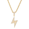 Lightning Necklaces For Women Stainless Steel Necklace Choker Long Chain For Girlfriend Gifts Pendants Jewelry