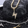 Lightning Necklaces For Women Stainless Steel Necklace Choker Long Chain For Girlfriend Gifts Pendants Jewelry