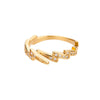 Lightning Rings For Women Stainless Steel Gold Color Finger Ring 2023 Trend Zirconia Wedding Aesthetic Jewelry anillos mujer