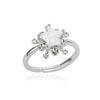 Lightning Rings For Women Stainless Steel Gold Color Finger Ring 2023 Trend Zirconia Wedding Aesthetic Jewelry anillos mujer