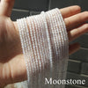 Natural Gemstone 3mm Sparking Tourmaline Aquamarine Moonstone Rhodochrosite Bracelet For Women or Men Daily Wear