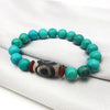 Natural Stone Picasso Jasper Labradorite Agate etc. With Tibetan Three Eye DZI Beads Bracelet For Men Accessories Gift