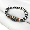 Natural Stone Picasso Jasper Labradorite Agate etc. With Tibetan Three Eye DZI Beads Bracelet For Men Accessories Gift