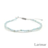 Tiny Delicate Gemstone Adjustable Friend Bracelet For Children Women Men Gift