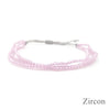 Tiny Delicate Gemstone Adjustable Friend Bracelet For Children Women Men Gift