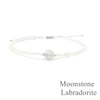 Tiny Delicate Gemstone Adjustable Friend Bracelet For Children Women Men Gift