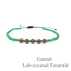 Tiny Delicate Gemstone Adjustable Friend Bracelet For Children Women Men Gift