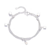 Link Double Chain Women Bracelets on Hand 925 Stamp Silver Color  Jewelry Accessories Christmas