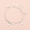 Link Double Chain Women Bracelets on Hand 925 Stamp Silver Color  Jewelry Accessories Christmas