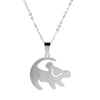 Lion King Simba Remember who you are Lettering Necklace Jewelry Stainless Steel Pendants Necklaces Son Daughter Gifts