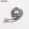 Lionsen 120cm / 0.42cm  Snake Replacement Chain Strap Metal link Clasp Purse Chain Bag Handle Shoulder Cross Body Handbags Chain