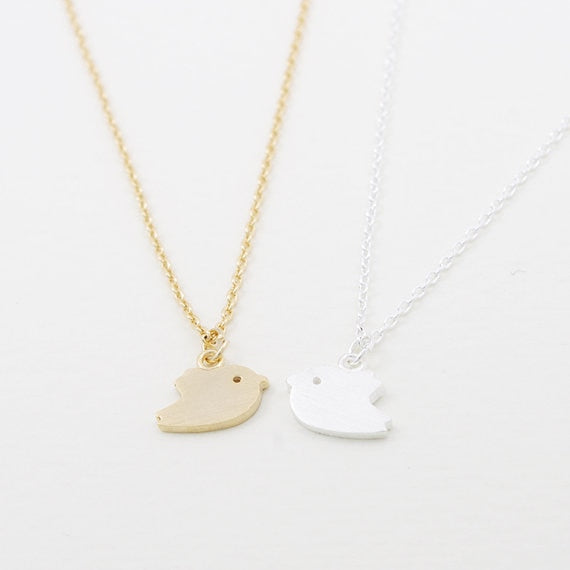 Little Sparrow Necklace Jewelry pendant for women choker chain necklace charm jewelry Gold and Silver