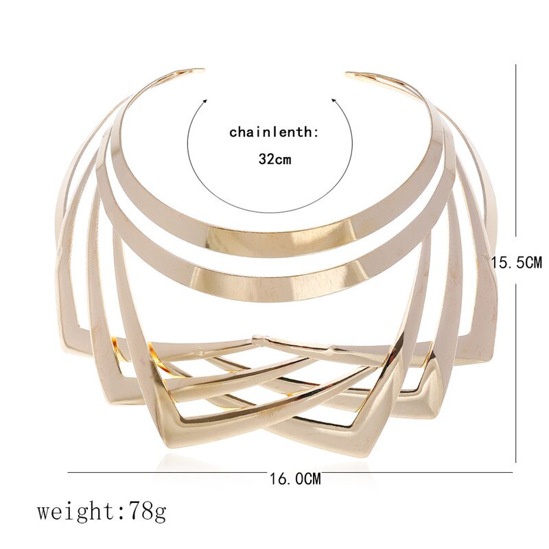 Liuxsp Africa Bohemian Necklace For Women Vintage Statement Choker Necklace Boho National Style Female Jewelry