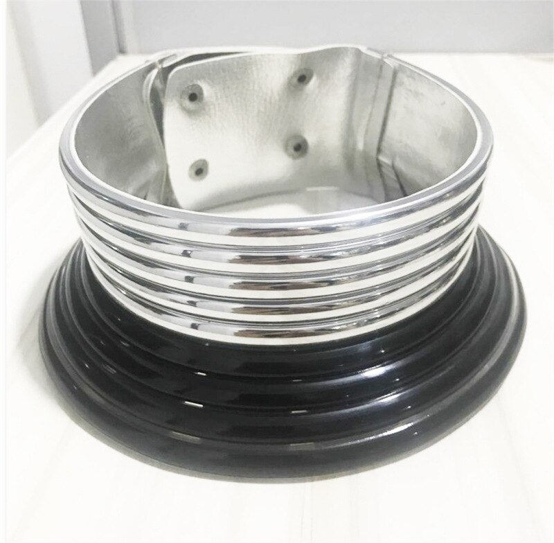 Liuxsp Torque Necklace For Women Vintage Statement Choker Necklace Bohemian Style Female Jewelry